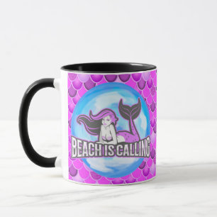 Mermaid Mignonne Mug pourpre