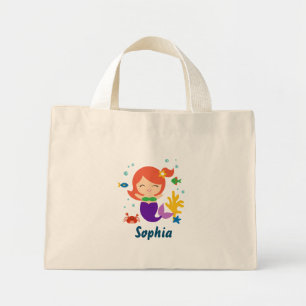 Mermaid Mini Tote Bag