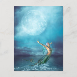 Mermaid Moon Briefkaart