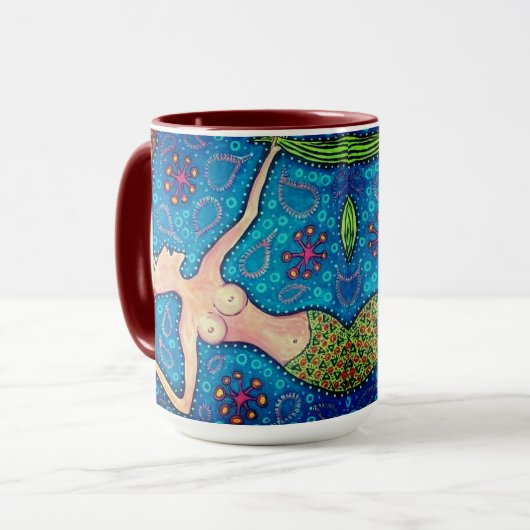 Mermaid Mug (Devant gauche)