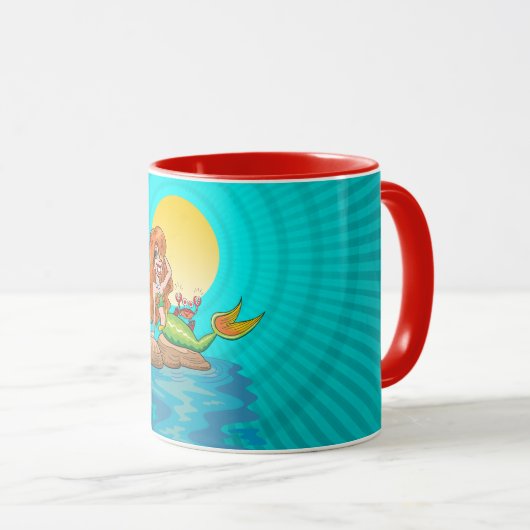 Mermaid Mug (Devant droit)
