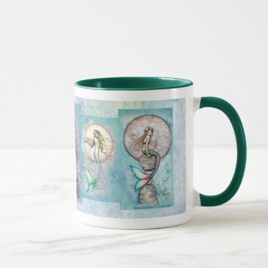 Mermaid Mug par Molly Harrison (Droite)
