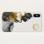 *~* Mermaid Mystic Sun Gold Luna Case-Mate iPhone Case (Achterkant (horizontaal))