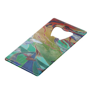 Mermaid Nage avec Papillons Imaginaire Art