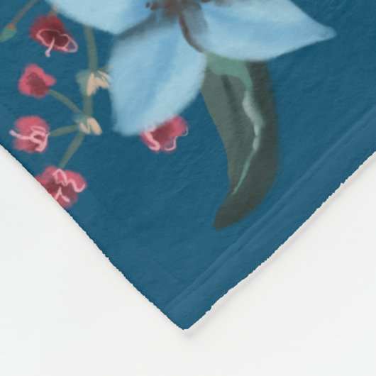 Mermaid Name Blanket Fleece Deken (Hoek)