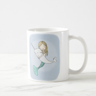 Mermaid Narwhal Nautical Beach Ocean Graphic Mok