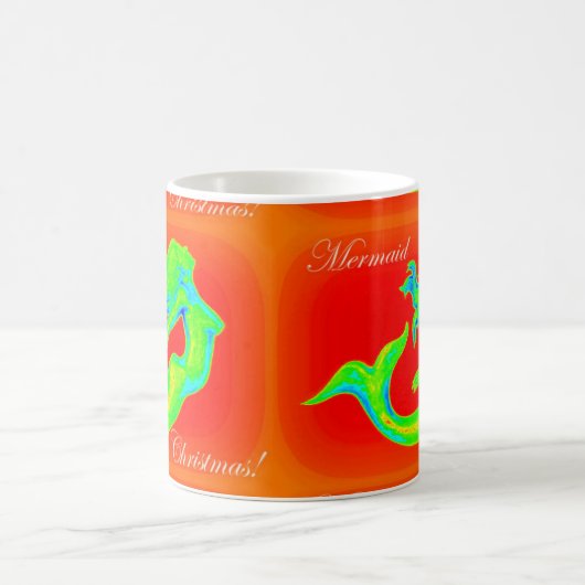 mermaid noël mug (Centre)