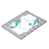 Mermaid notebook, schoolnotebook notitieboek (Linkerzijde)