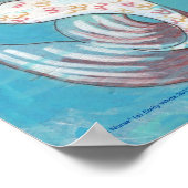 Mermaid Nurse Shark Fantasy Art Print Poster (Hoek)