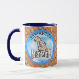 Mermaid Ocean Pink Mok