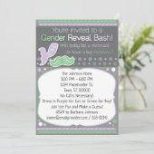 Mermaid of Mustache Gender onthullen (Staand voorkant)