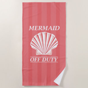 Mermaid Off Duty Strandlaken