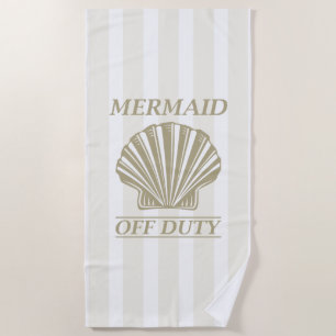 Mermaid Off Duty Strandlaken