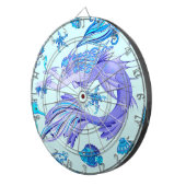 Mermaid Paars Fairy Creater Dartbord (Voorkant Rechts)