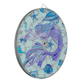 Mermaid Paars Fairy Creater Dartbord (Voorkant Links)
