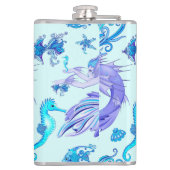 Mermaid Paars Fairy Creater Heupfles (Achterkant)