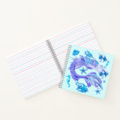 Mermaid Paars Fairy Creater Notitieboek (Binnen)