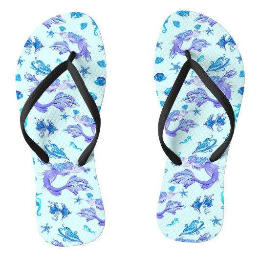 Mermaid Paars Fairy Creater Teenslippers (Voetbed)