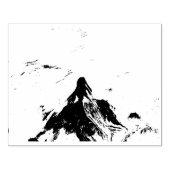 Mermaid Painting Rubberstempel (Afrduk)