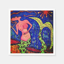 Mermaid Paper Napkin