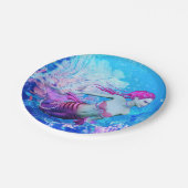 Mermaid Papieren Bordje (Gekanteld)