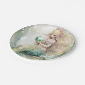 Mermaid Papieren Bordje (Gekanteld)