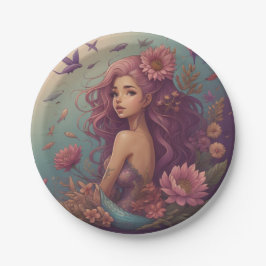 Mermaid Papieren Bordje