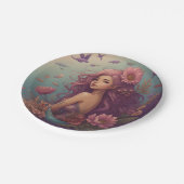 Mermaid Papieren Bordje (Gekanteld)