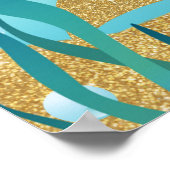 Mermaid Party Backdrop Mermaid Poster (Coin)