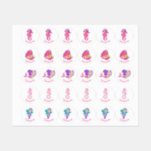 Mermaid Party Paars