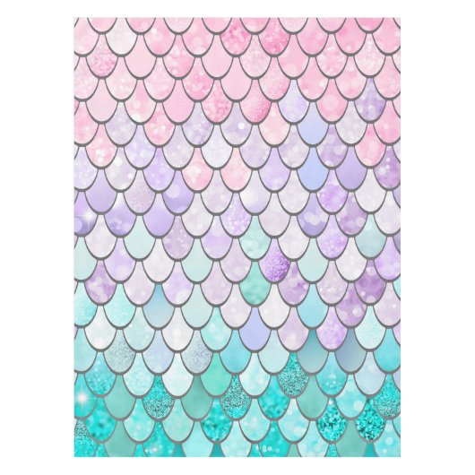 Mermaid Party Tablecloth Tafelkleed (Voorkant)