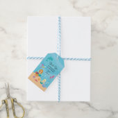 Mermaid Party voor Zee Dank u wel Cadeaulabel (Met Touw)