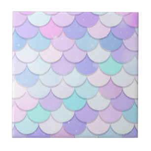 Mermaid-patroon Tegeltje