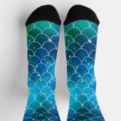 Mermaid Pattern Sokken (Top)