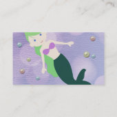 Mermaid Pearls Visitekaartje (Achterkant)