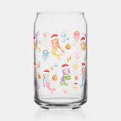 Mermaid Père Noël Motif (Gauche)