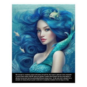 Mermaid Perfect Poster
