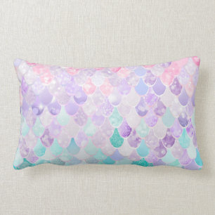 Mermaid Pillow-kussen voor meiden Bedroom Decor Kussen