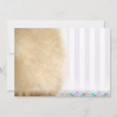 Mermaid Pirate Anniversaire Fête Invitation Frères (Dos)