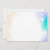 Mermaid Pirate Anniversaire Invitation Fête des fr (Dos)