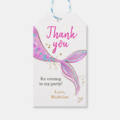 Mermaid Pool Party Hartelijk dank voor Labels met Cadeaulabel (Voorkant)