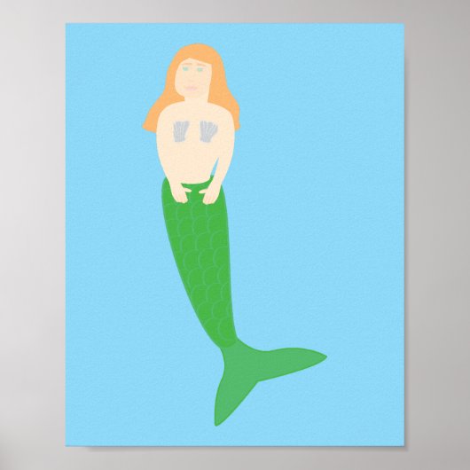 Mermaid Poster (Voorkant)