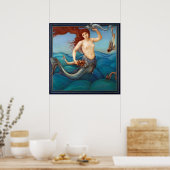 Mermaid Poster (Keuken)