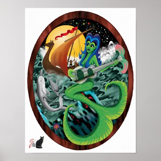 Mermaid Poster (Voorkant)