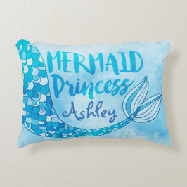 Mermaid Princess Pillow Accent Kussen