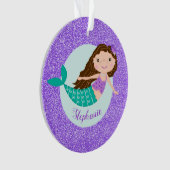 Mermaid Purple Glitter (devant)