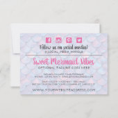 Mermaid Queue Scale & Pearl Boutique Carte de reme (Dos)