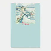 Mermaid Riding Zee Serpent Thunder_Cove Post-it® Notes (Voorkant)