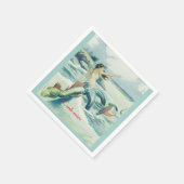 Mermaid Riding Zee Serpent Thunder_Cove Servet (Hoek)