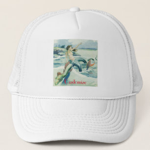 Mermaid Riding Zee Serpent Thunder_Cove Trucker Pet